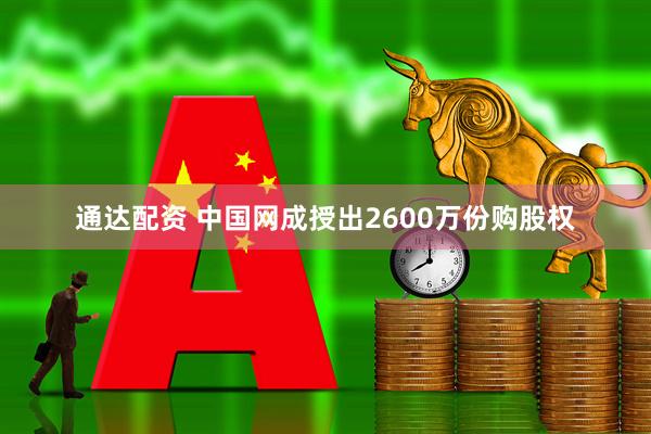 通达配资 中国网成授出2600万份购股权